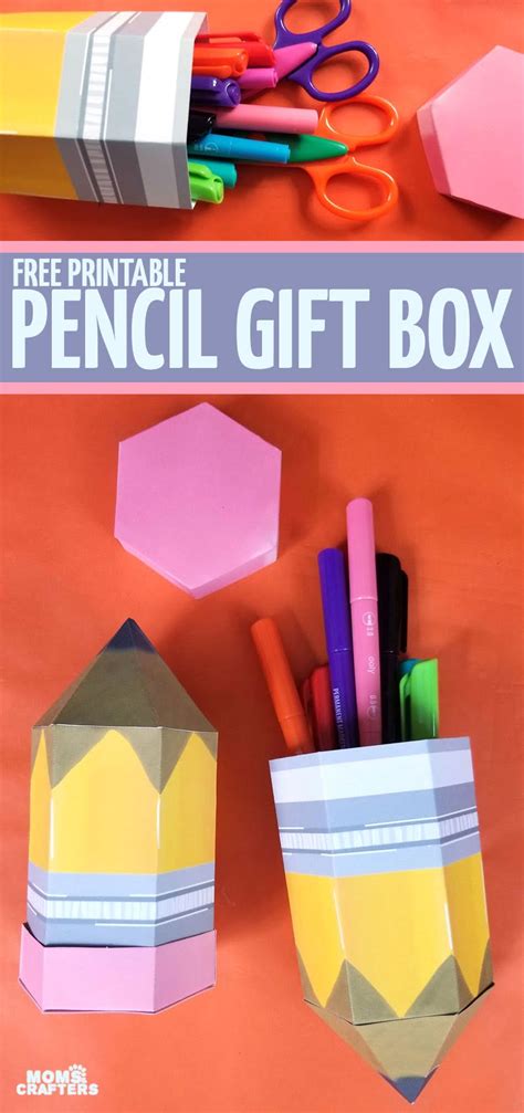 how to make electric pencil box|printable pencil box template.